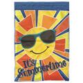 Recinto 13 x 18 in. Sun Its Summer Time Polyester Printed Garden Flag RE3468685